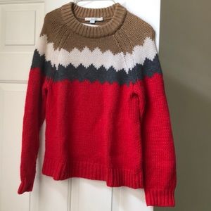 Boden Fair Isle women’s Chunky Knit Sweater.